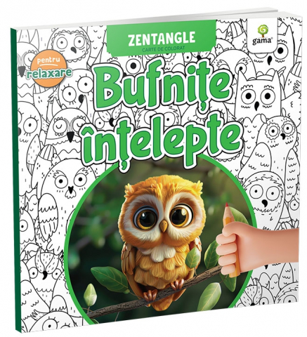 Carti de colorat - Bufnite Intelepte,  - Editura Gama
