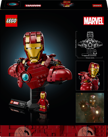 BUST IRON MAN LEGO76327 [1]