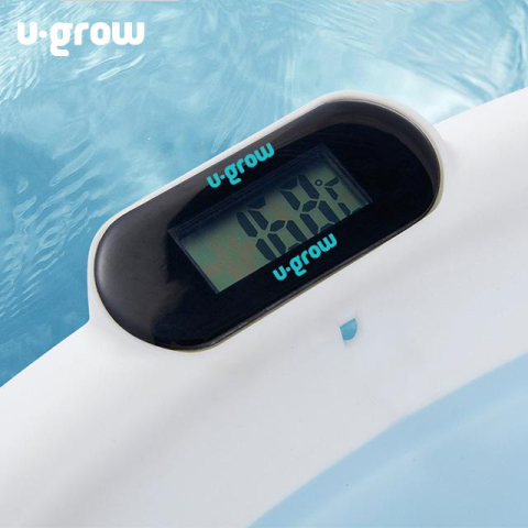 Cadita cu termometru incorporat, blue [5]