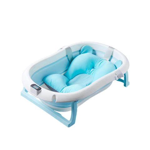 Baby - Cadita cu termometru incorporat, blue