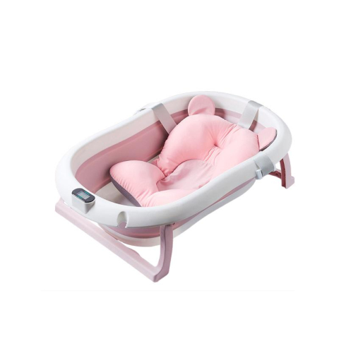 Baby - Cadita cu termometru incorporat, roz