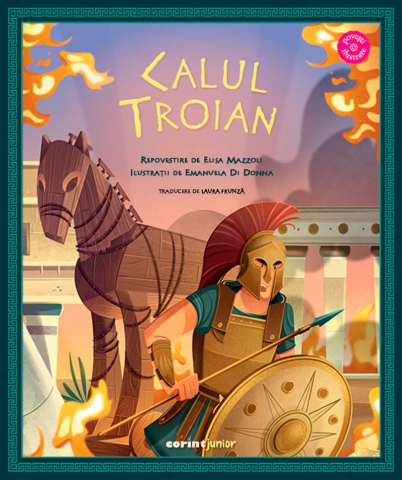 Carti - Calul Troian, Elisa Mazzoli - Editura Corint