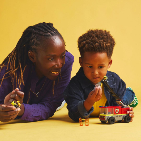 CAMION DE POMPIERI CU SCARA, LEGO 60463 [5]