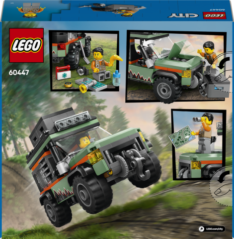 CAMIONETA 4X4 OFF-ROAD, LEGO 60447 [1]