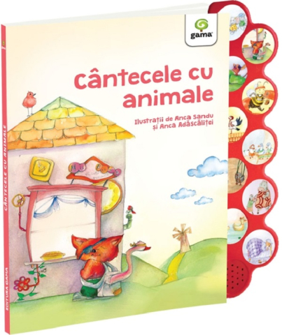 Jocuri educative - Cantecele Cu Animale,  - Editura Gama