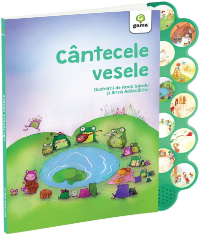 Jocuri educative - Cantecele Vesele,  - Editura Gama