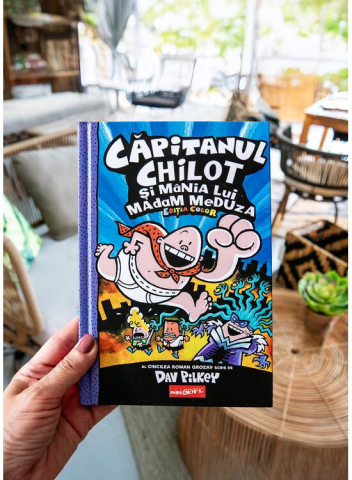 Capitanul Chilot 5.  Capitanul Chilot Si Mania Lui Madam Meduza, Dav Pilkey - Editura Art [1]