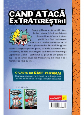 Căpitanul Chilot Și Invazia Bucătăreselor Incredibil De Obraznice Din Spațiu #3. Ediția Color, Dav Pilkey - Editura Art [1]