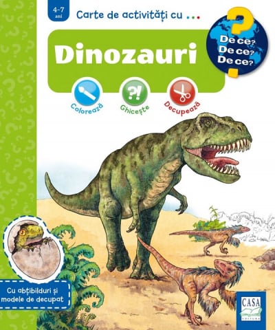 Casa - Carte De Activitati Cu .... Dinozauri, Stefan Richter - Editura Casa