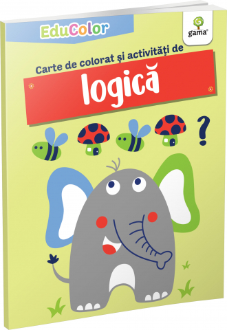 3-5 ani - Carte De Colorat Si Activitati De Logica,  - Editura Gama