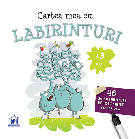 6-8 ani - Cartea Mea Cu Labirinturi  ,  - Editura DPH