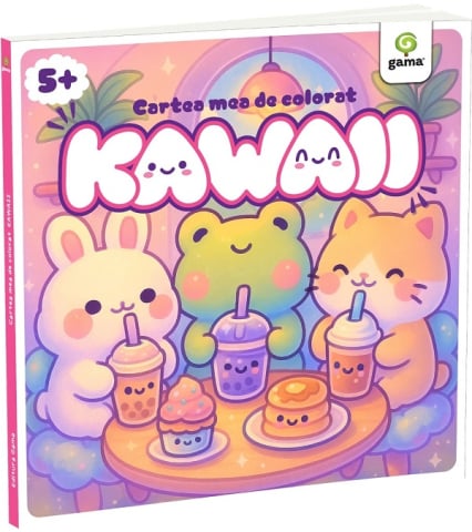 Carti - Cartea Mea De Colorat Kawaii,  - Editura Gama
