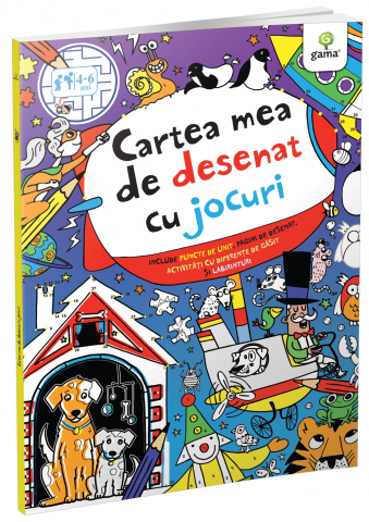 Carti - Cartea Mea De Desenat Cu Jocuri,  - Editura Gama