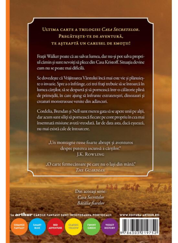 Casa Secretelor #3.  Infruntarea Dintre Lumi, Chris Columbus, Ned Vizzini - Editura Art [1]