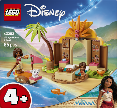 Jucarii - CASA TRADITIONALA SI BARCUTA LEGO43282