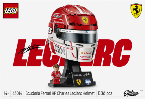 CASCA LUI CHARLES LECLERC LEGO43014 [2]