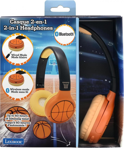 Jucarii - CASTI WIRELESS PLIABILE, BASCHET