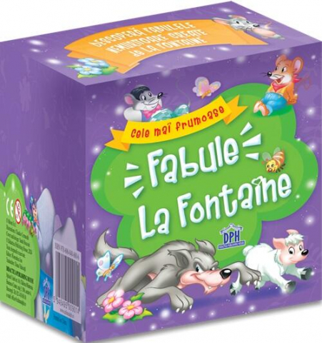 Fictiune - Cele Mai Frumoase Fabule. La Fontaine - 5 Cărticele,  - Editura DPH