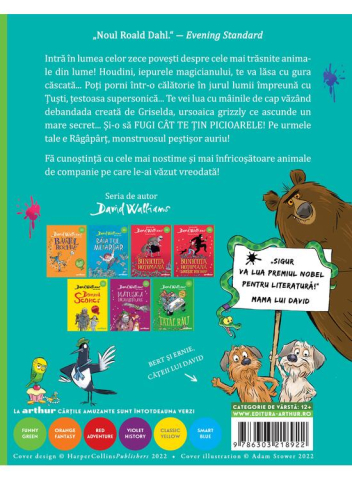 Cele Mai Nesuferite Animale Din Lume, David Walliams - Editura Art [1]