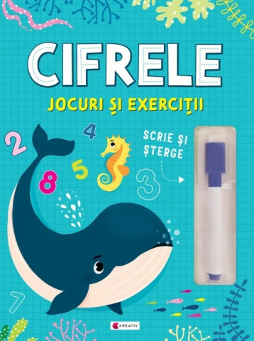 Carti - Cifrele- Jocuri Si Exercitii 2025, - Editura Kreativ