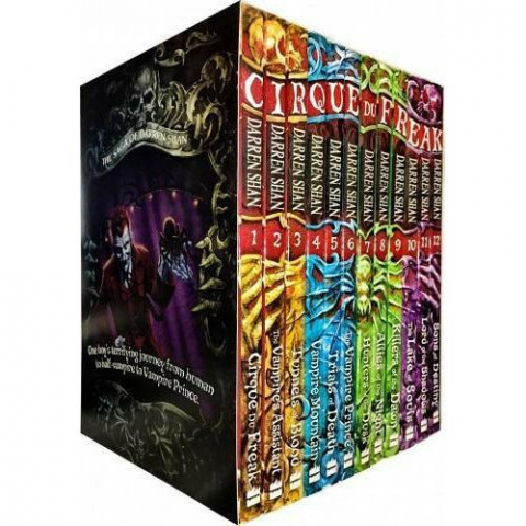 Carti - Cirque Du Freak Vampire Series - Darren Shan Complete 12 Books Collection Set,Darren Shan - Editura HarperCollins