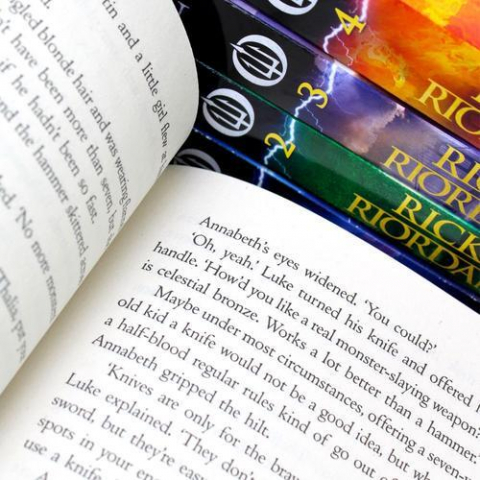 Colectia Percy Jackson Collection 5 Books Box Set By Rick Riordan Lighting Thief New,3 Zile - Editura Disney-Hyperion [2]