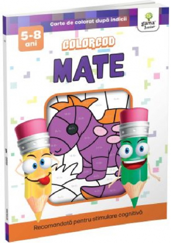 Carti de colorat - Colorcod. Mate,  - Editura Gama