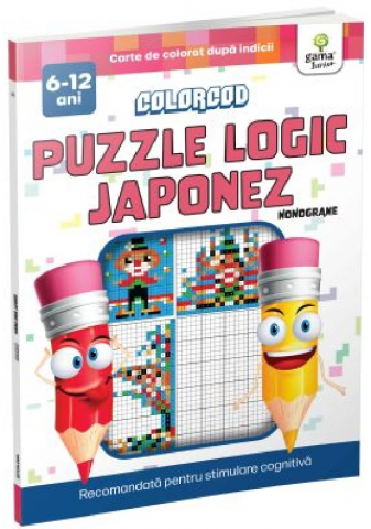Carti de colorat - Colorcod: Puzzle Logic Japonez. Nonograme,  - Editura Gama