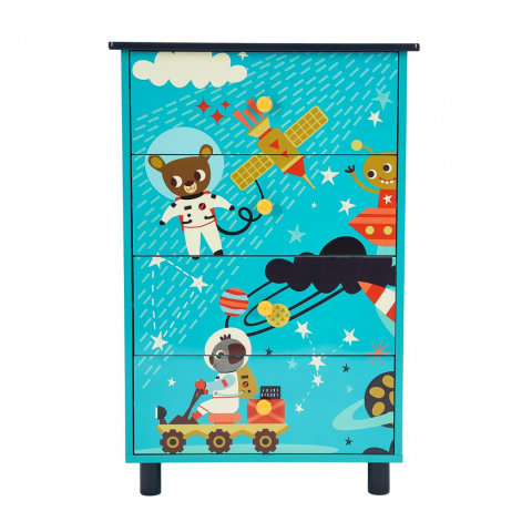 Baby - Comoda sertare ExploreTheUniverse,U-Grow