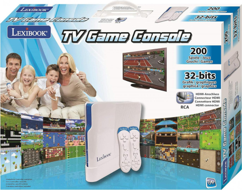 Jucarii - CONSOLA LEXIBOOK,PLUG N' PLAY,208 JOCURI