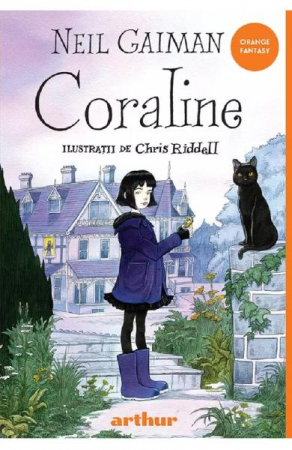 12-14 ani - Coraline, Neil Gaiman - Editura Art