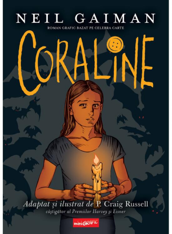 Edituri - Coraline  -Roman Grafic, Neil Gaiman, P. Craig Russell - Editura Art