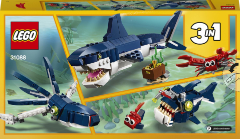Jucarii - CREATURI MARINE DIN ADANCURI, LEGO 31088