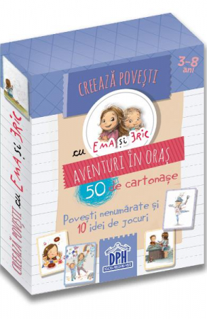 Dezvoltare personala - Creeaza Povesti Cu Ema Si Eric-Aventuri In Oras, Ioana Chicet-Macoveiciuc - Prințesa Urbană - Editura DPH