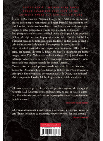 Crimele Din Osage County Si Inceputurile Fbi - Ului, David Grann - Editura Art [1]