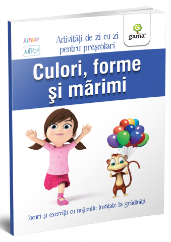 Jocuri educative - Culori, Forme Si Marimi,  - Editura Gama