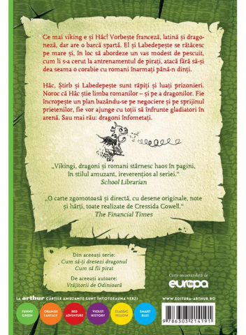Cum Sa-Ti Dresezi Dragonul 3:  Cum Sa Vorbesti Dragoneza, Cressida Cowell - Editura Art [1]