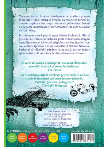 Cum Sa-Ti Dresezi Dragonul 4:  Cum Sa Pacalesti Blestemul Unui Dragon, Cressida Cowell - Editura Art [1]