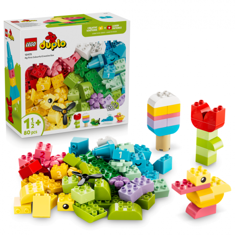 Jucarii - CUTIE CREATIVA IN CULORI LEGO10479