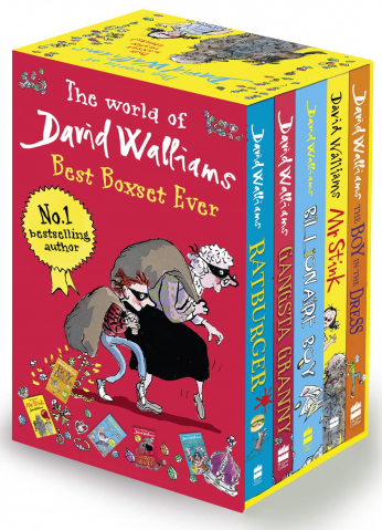 Carti - David Walliams Series 1 - Best Boxset Ever 5 Books Collection Set Billionaire Boy Mr Stink The Boy..,David Walliams  - Editura HarperCollins