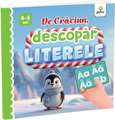 Carti - De Craciun, Invat Literele,  - Editura Gama