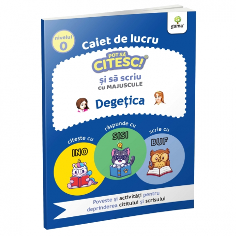 3-5 ani - Degetica,  - Editura Gama