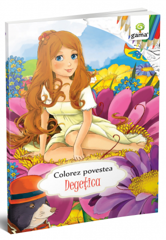 Carti de colorat - Degetica,  - Editura Gama
