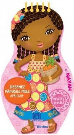 Carti de colorat - Desenez Papusile Mele Africane,  - Editura DPH