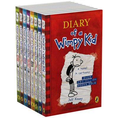 Carti in engleza - Diary Of A Wimpy Kid: 8 Book Collection,3 Zile - Editura Penguin