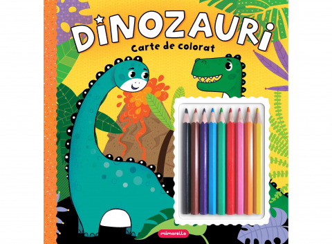Carti de colorat - Dinozauri - Carte De Colorat, - Editura Mimorello