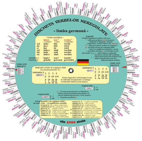 Carti - Discheta Verbelor Neregulate Germana, Dragos Stan, Camelia Stan - Editura Astro