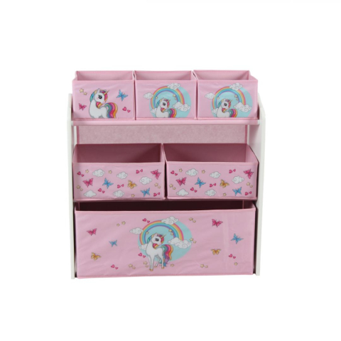 Baby - Dulap depozitare jucarii Unicorns,U-Grow