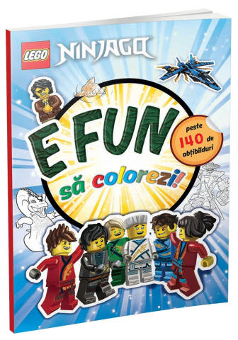 Carti - E Fun Sa Colorezi! - Ninjago ,  - Editura Gama