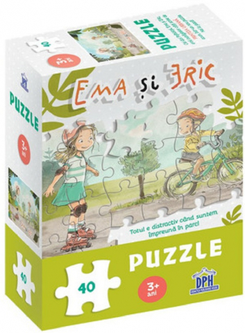Carti - Ema Si Eric In 
Parc - Puzzle,  - Editura DPH